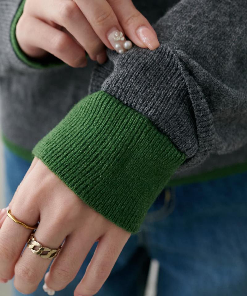 【新色追加!/WEB限定】レイヤードカーディガン