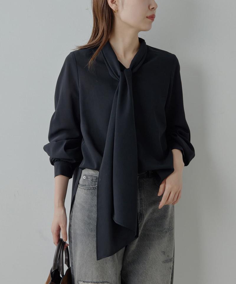 【オケージョン対応】フィネスボウタイブラウス2