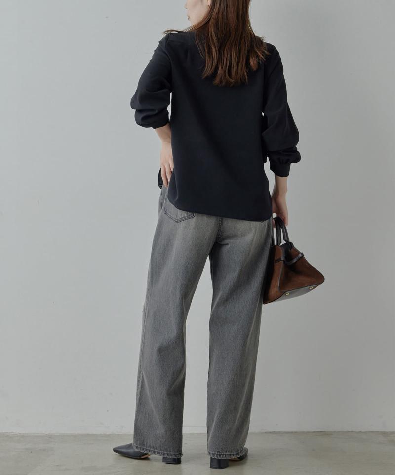 【オケージョン対応】フィネスボウタイブラウス2