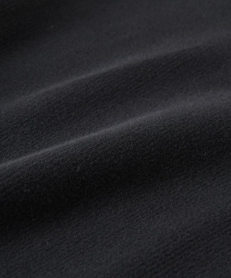 【セットアップ対応】コットンスムースラウンドヘムニット