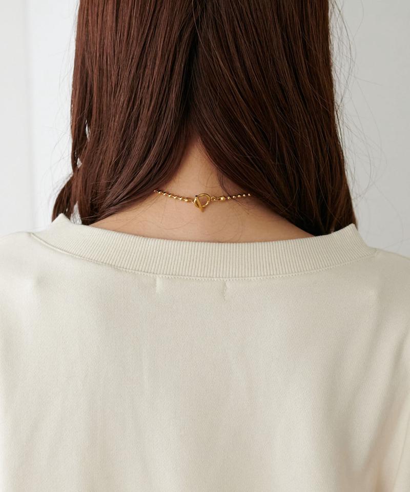 【新色追加!/WEB限定】深Vショート丈スウェット