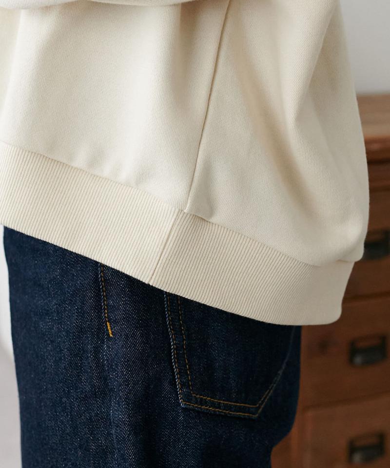 【新色追加!/WEB限定】深Vショート丈スウェット