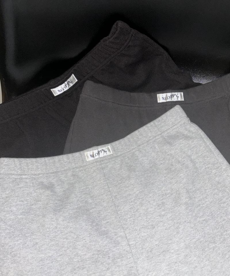 【SLOPPY/スロッピー】リブショートパンツ