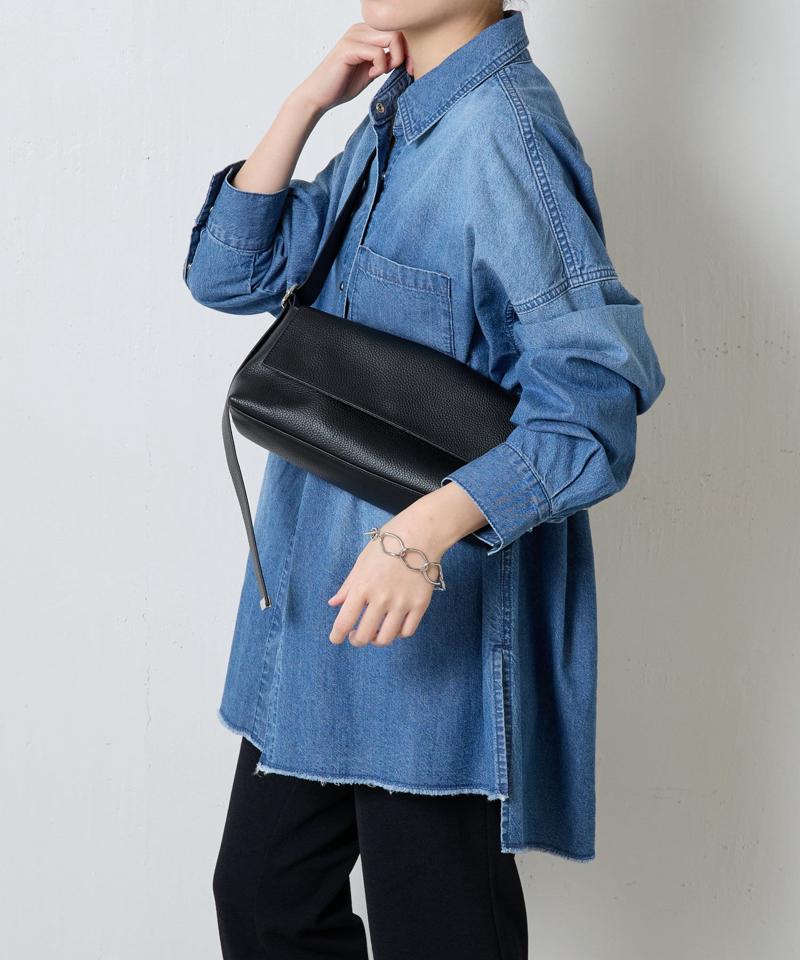 【再入荷決定！着丈２種類あり/ショート丈/ロング丈】 スナッピングデニムシャツ