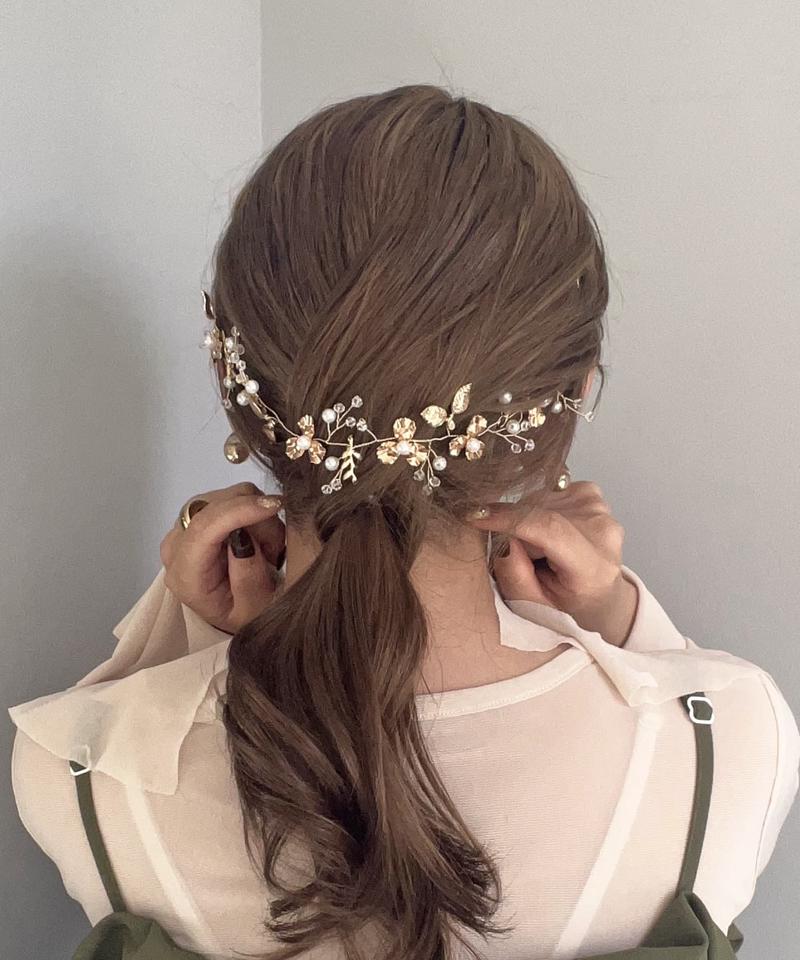 【WEB限定/人気の為再入荷】【SNS再生回数500万回!】フラワーヘッドアクセ