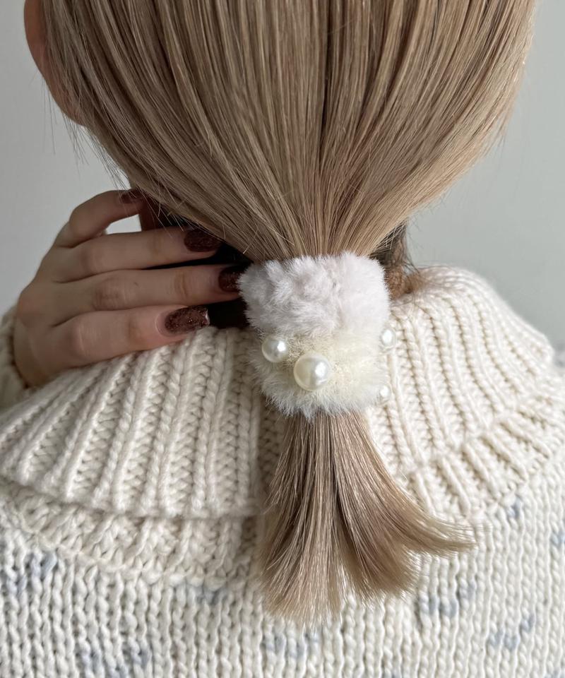 エコファーヘアゴムセット(2P)