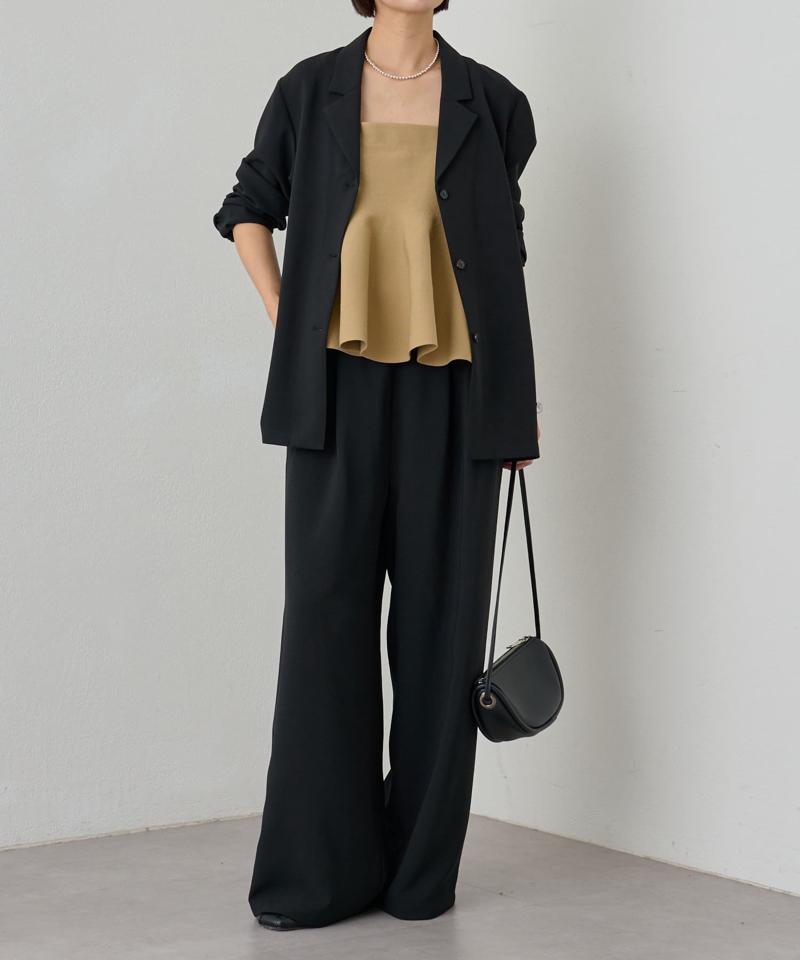 【セレモニースタイルにも活躍◎】テーラーシャツジャケット