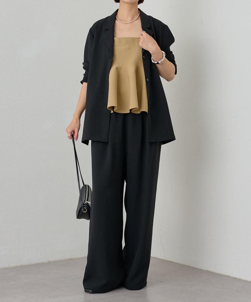 【セレモニースタイルにも活躍◎】テーラーシャツジャケット