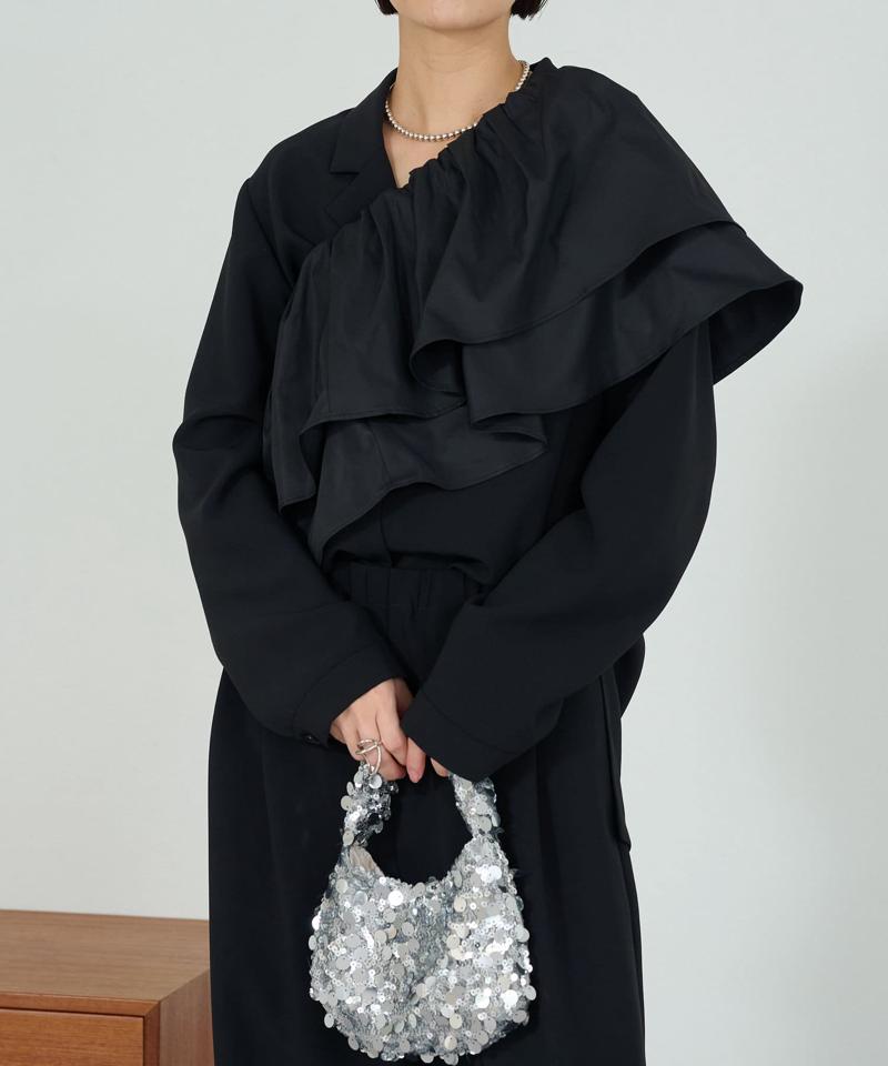 【セレモニースタイルにも活躍◎】テーラーシャツジャケット