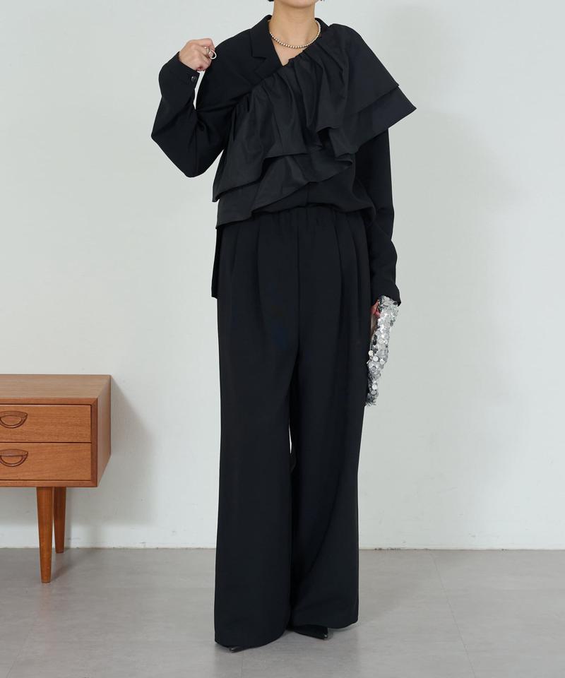 【セレモニースタイルにも活躍◎】テーラーシャツジャケット