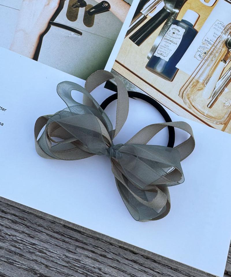 【WEB限定】テープリボンヘアゴム