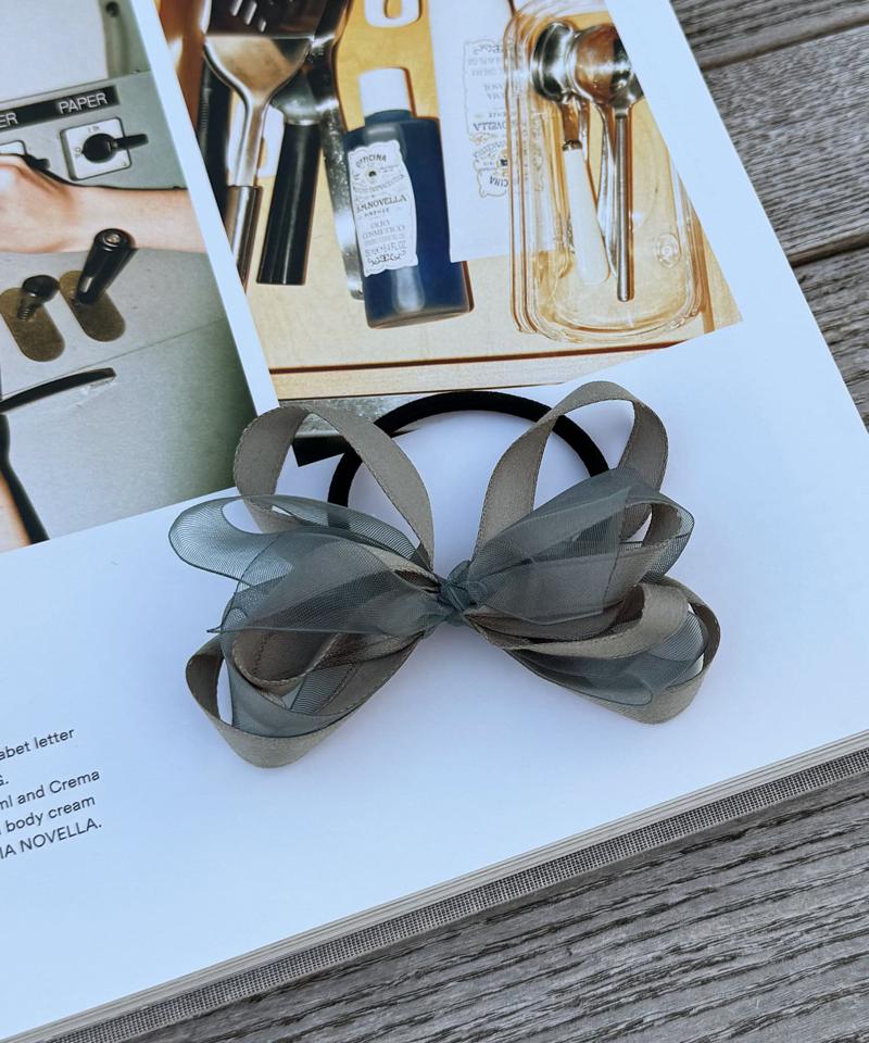 【WEB限定】テープリボンヘアゴム