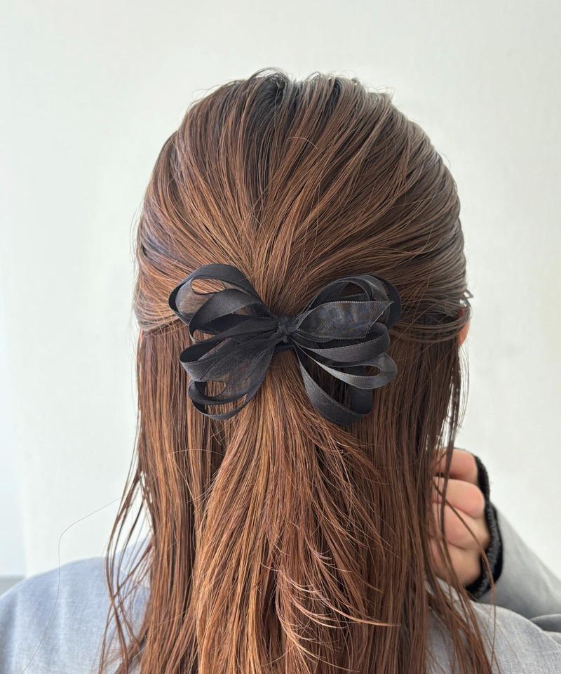 【WEB限定】テープリボンヘアゴム