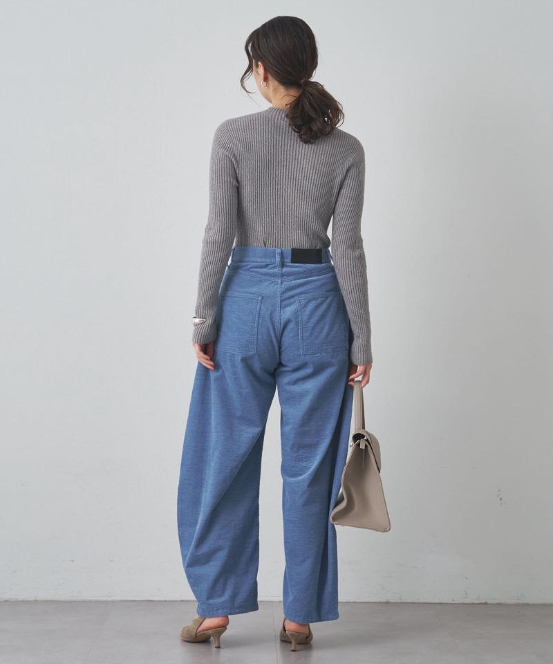 ライトコーデュロイコクーンパンツ