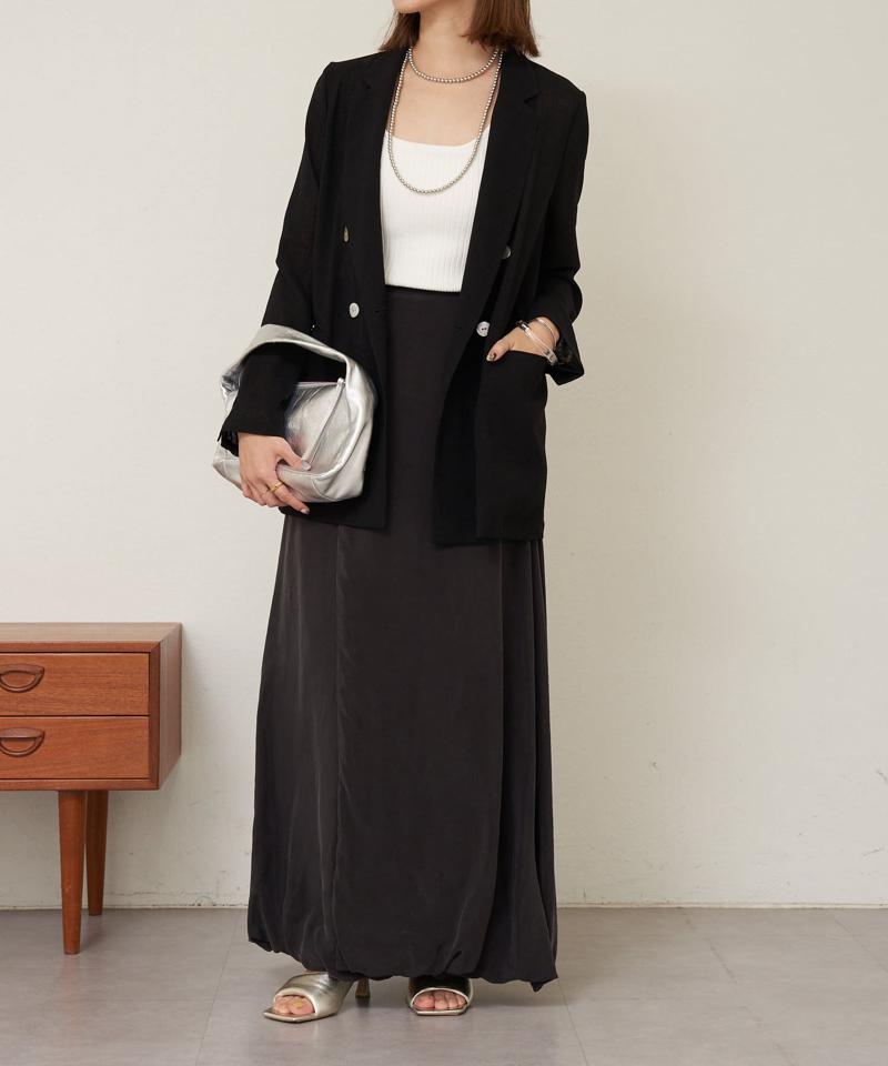 《トレンド感》《サイズ展開あり》バルーンロングスカート