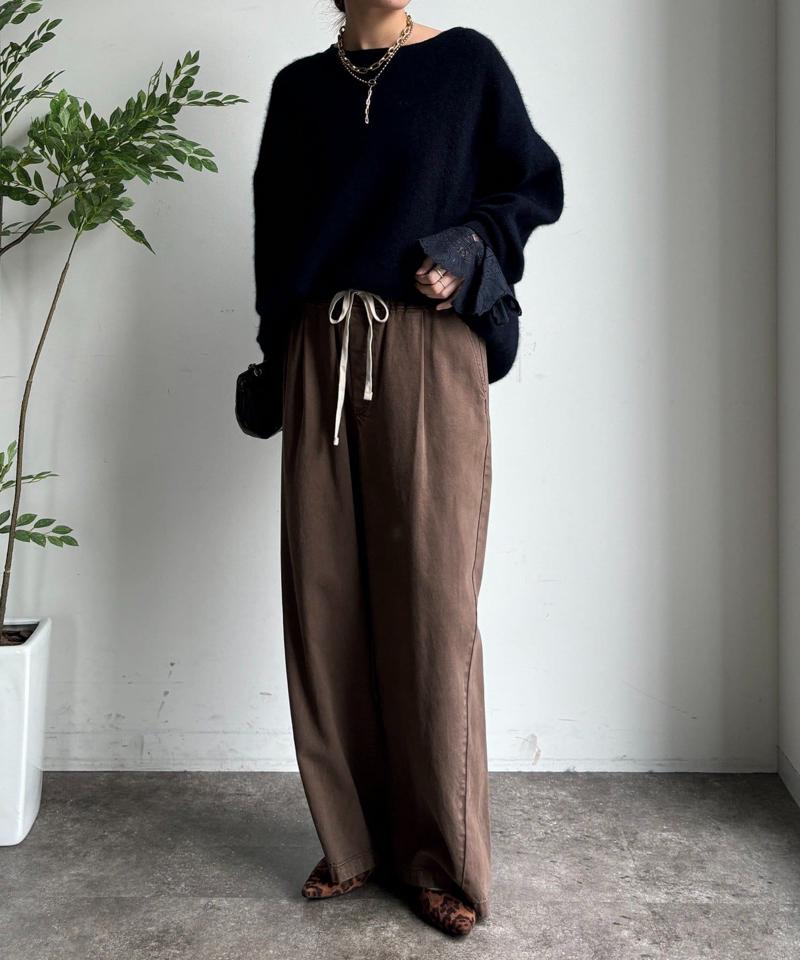 レースフレアブラウス