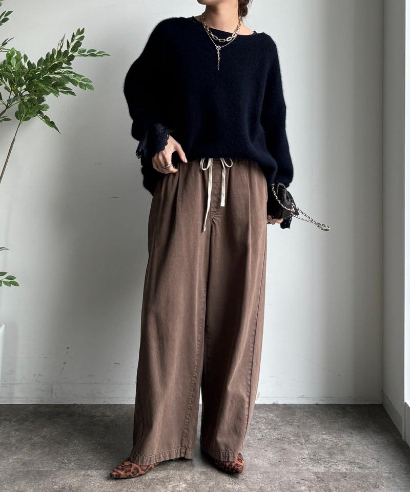 レースフレアブラウス