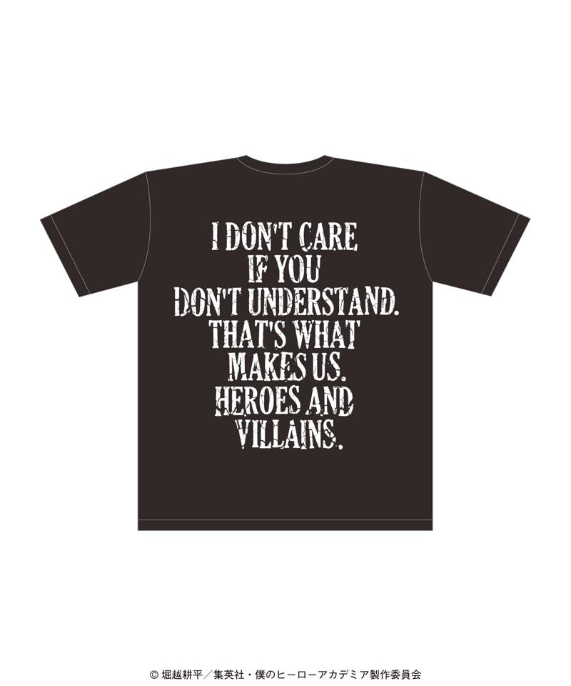 【ヒロアカ T-SHIRTS!!】オリジナル MESSAGE Tシャツ