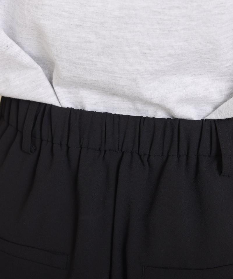 《すぐ届く》【高機能/マイナス3kg】ジャージスリムテーパードパンツ/セレモニー