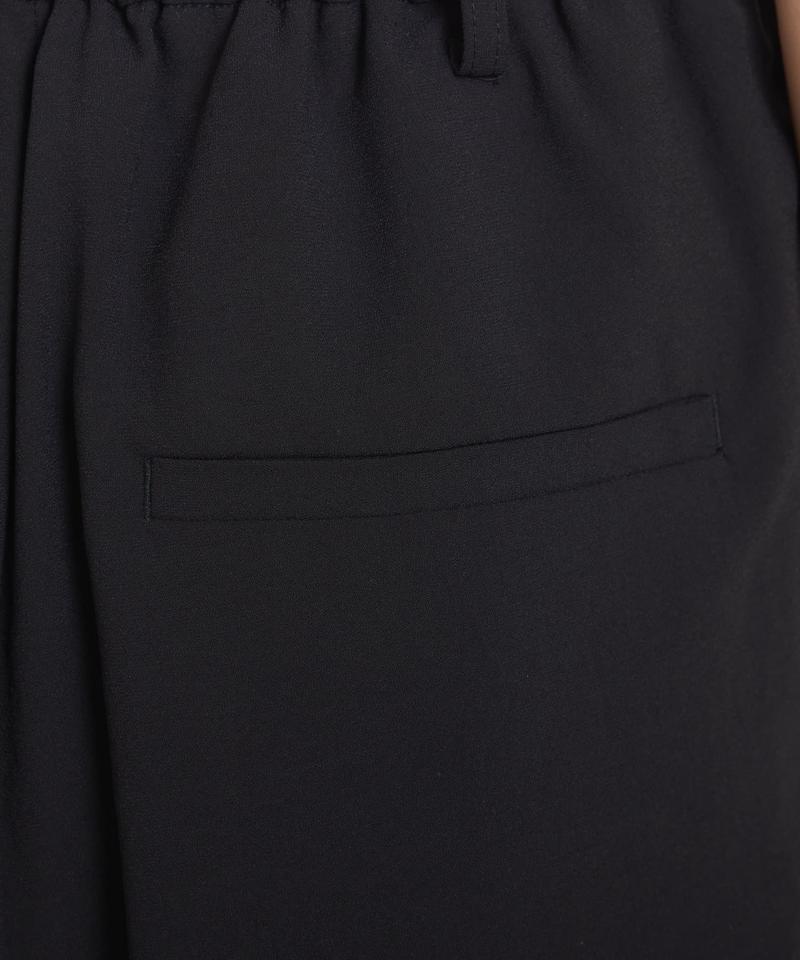 《すぐ届く》【高機能/マイナス3kg】ジャージスリムテーパードパンツ/セレモニー