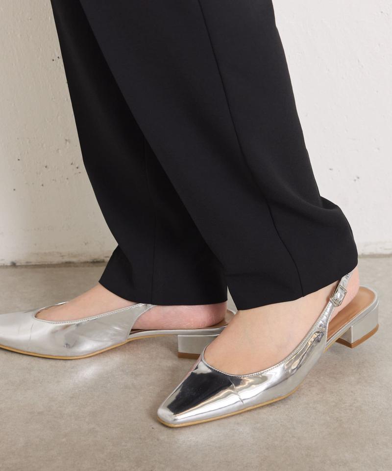 《すぐ届く》【高機能/マイナス3kg】ジャージスリムテーパードパンツ/セレモニー