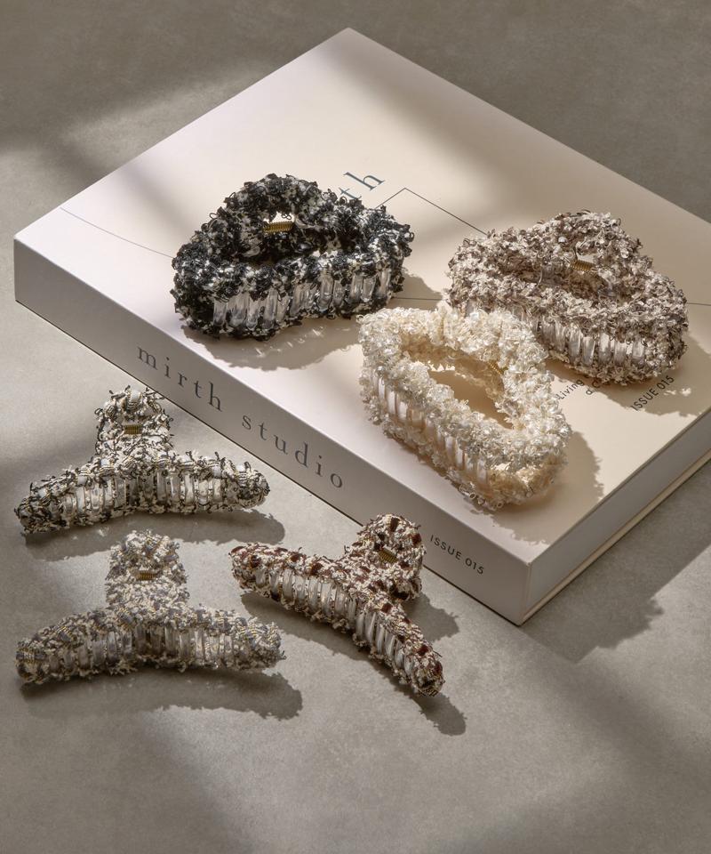 ツイードクリップ