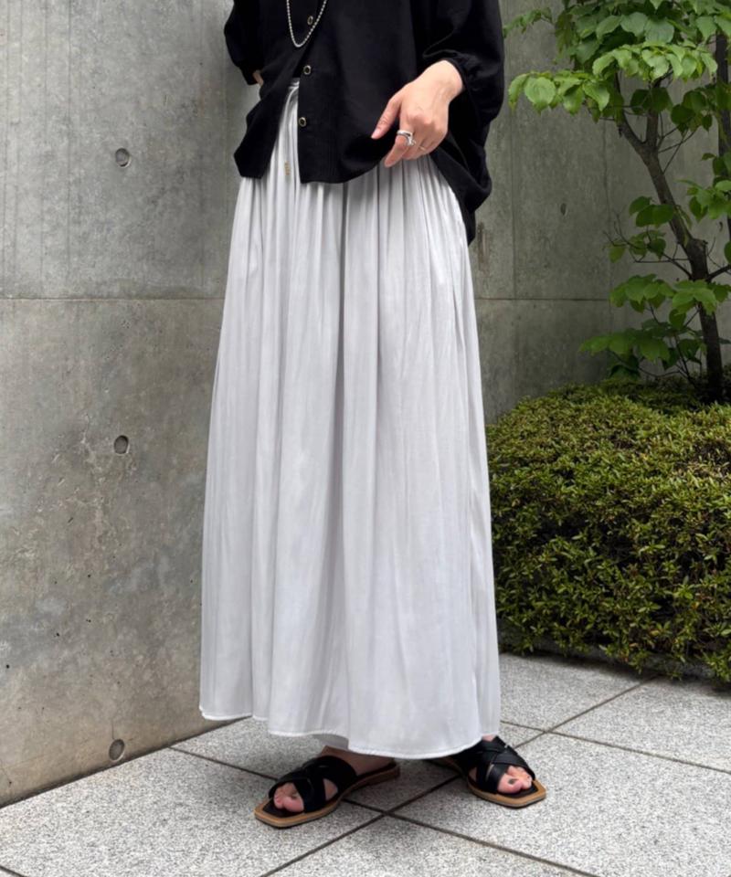 【スカート見え涼やかパンツ】プリーツスカーチョ