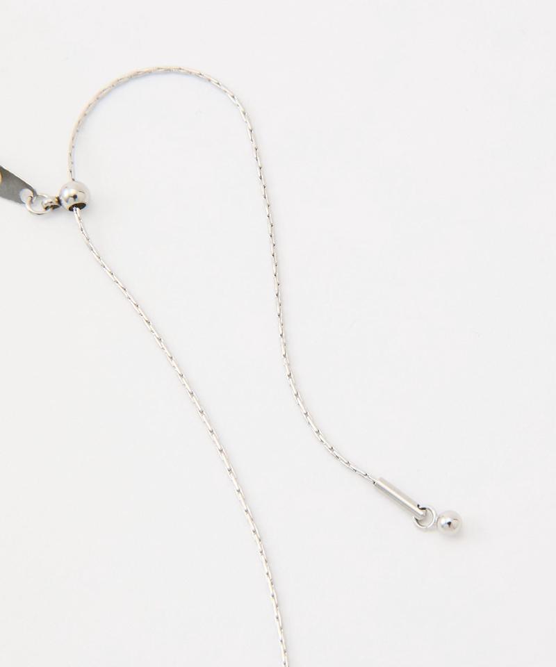 スキニーチェーンスライドステンレスネックレス