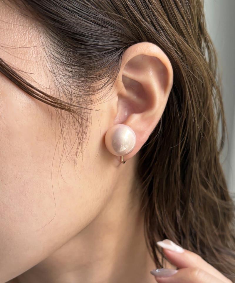 【オケージョン】パールイヤリング