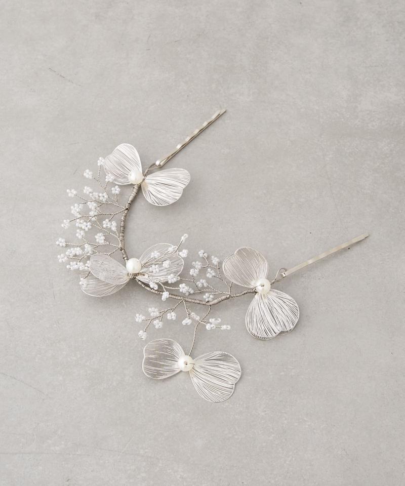 【人気の為再入荷】【オケージョン】フラワーヘッドアクセ