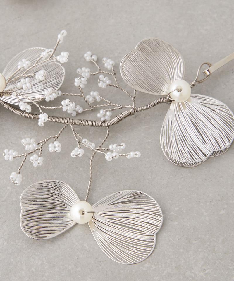 【人気の為再入荷】【オケージョン】フラワーヘッドアクセ