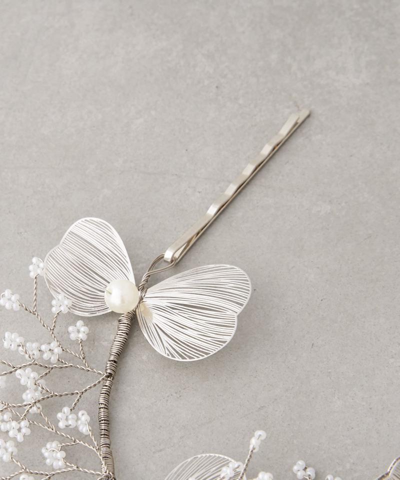 【人気の為再入荷】【オケージョン】フラワーヘッドアクセ