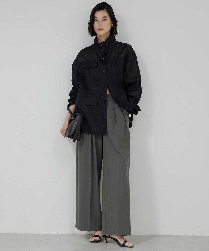 【新色BR登場】ダブルタックパンツ