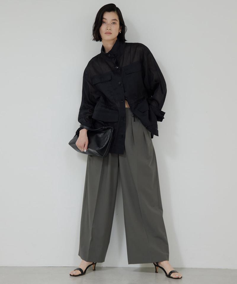 【新色BR登場】ダブルタックパンツ