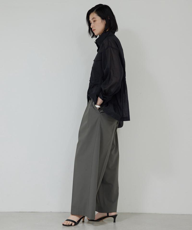 【新色BR登場】ダブルタックパンツ
