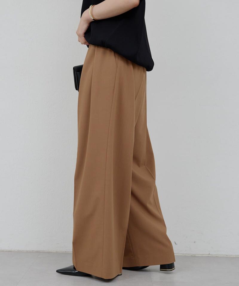 【新色BR登場】ダブルタックパンツ