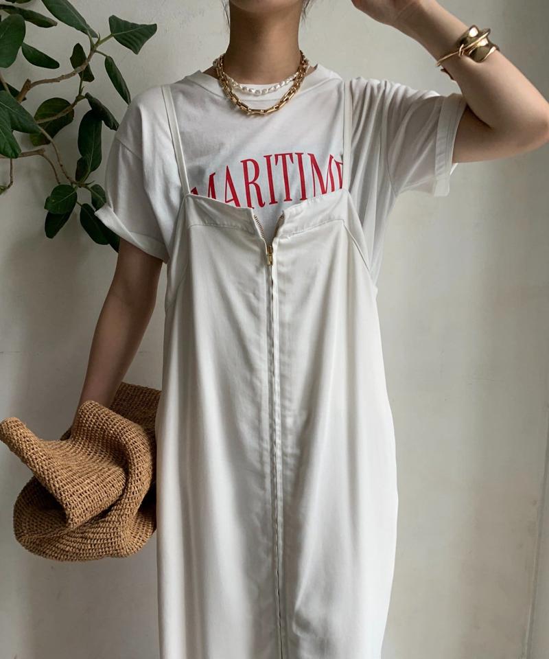 【サイズ展開あり/細見え】リヨセルデニムジャンスカ