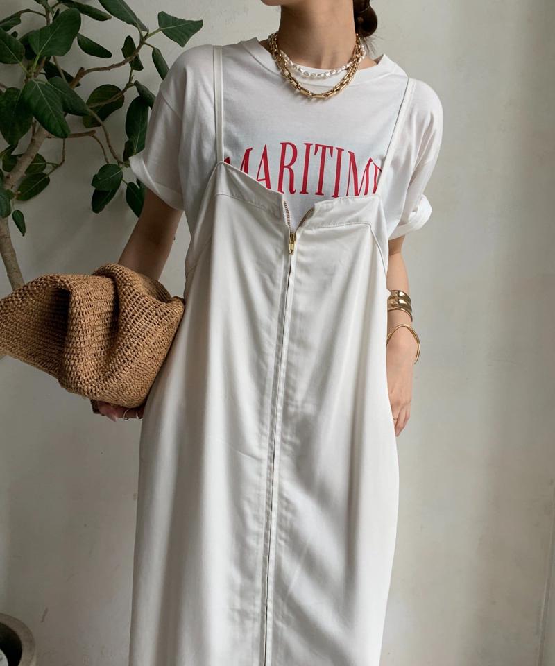 【サイズ展開あり/細見え】リヨセルデニムジャンスカ