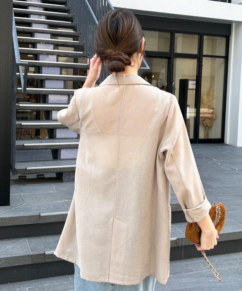 【サイズ展開あり/細見え】リヨセルデニムジャンスカ