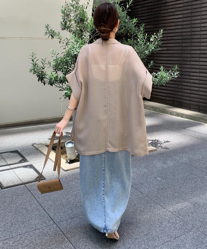 【サイズ展開あり/細見え】リヨセルデニムジャンスカ