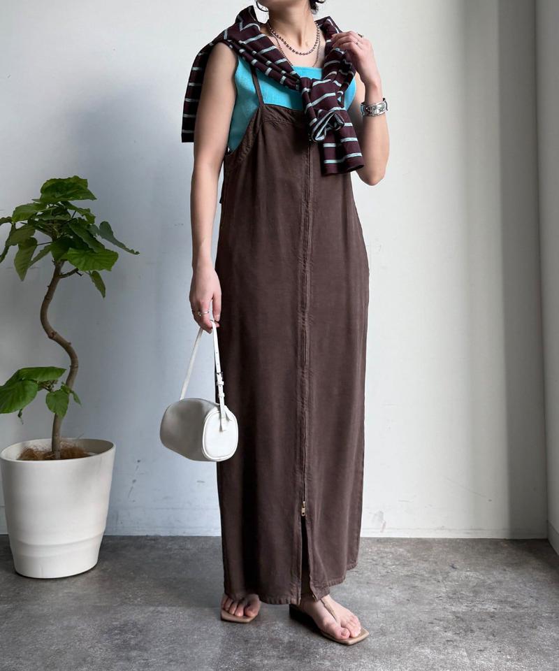 【サイズ展開あり/細見え】リヨセルデニムジャンスカ