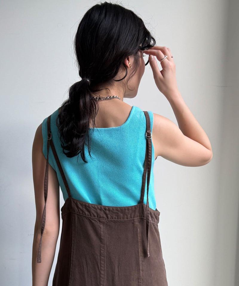 【サイズ展開あり/細見え】リヨセルデニムジャンスカ