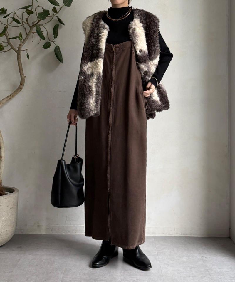 【サイズ展開あり/細見え】リヨセルデニムジャンスカ