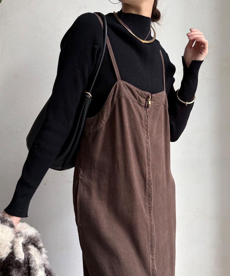 【サイズ展開あり/細見え】リヨセルデニムジャンスカ