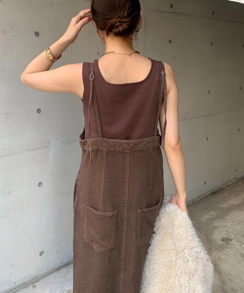 【サイズ展開あり/細見え】リヨセルデニムジャンスカ