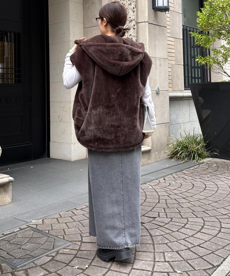 【サイズ展開あり/細見え】リヨセルデニムジャンスカ