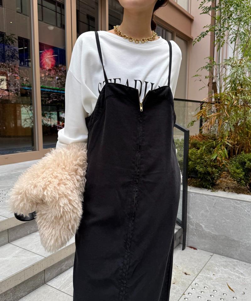 【サイズ展開あり/細見え】リヨセルデニムジャンスカ