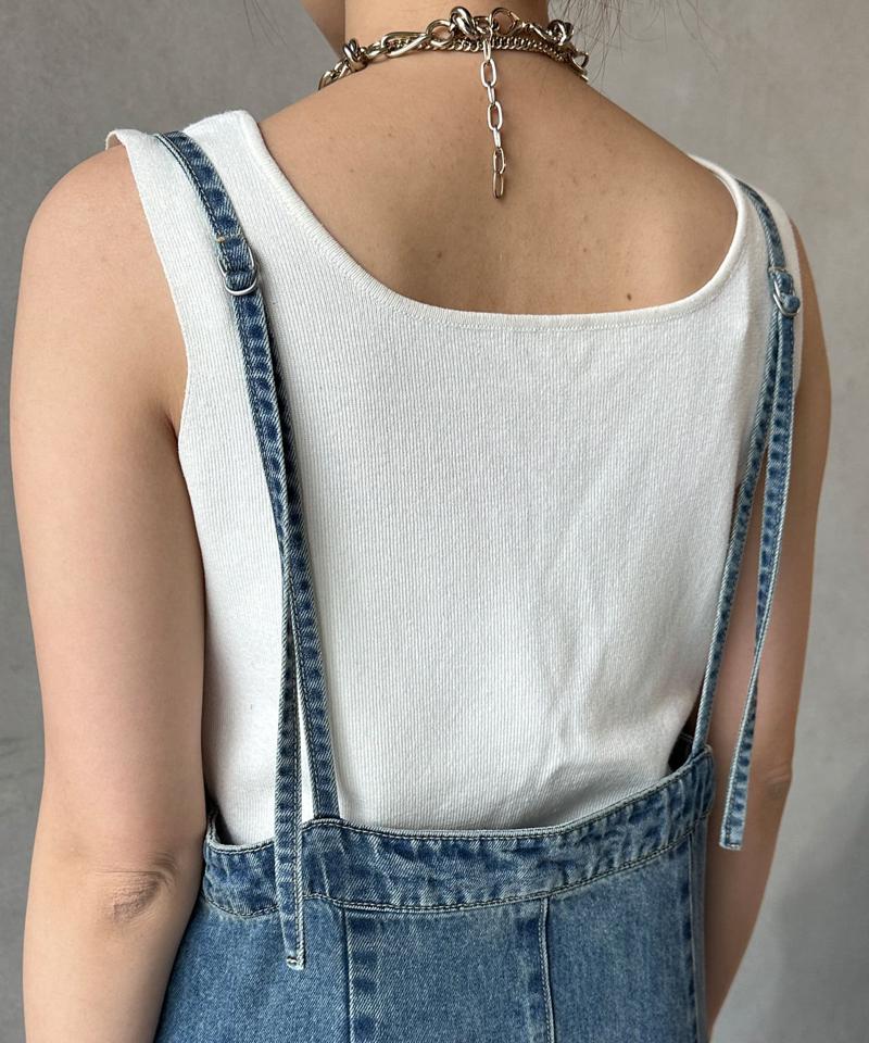 【サイズ展開あり/細見え】リヨセルデニムジャンスカ