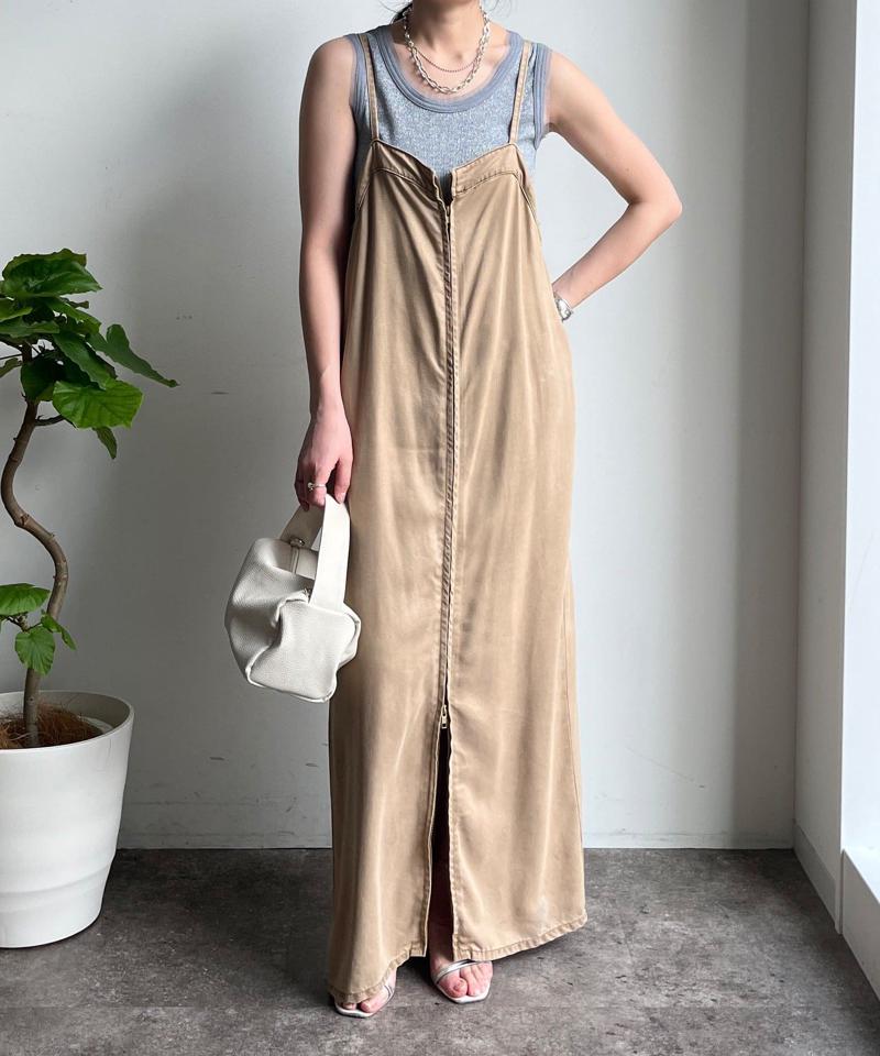 【サイズ展開あり/細見え】リヨセルデニムジャンスカ