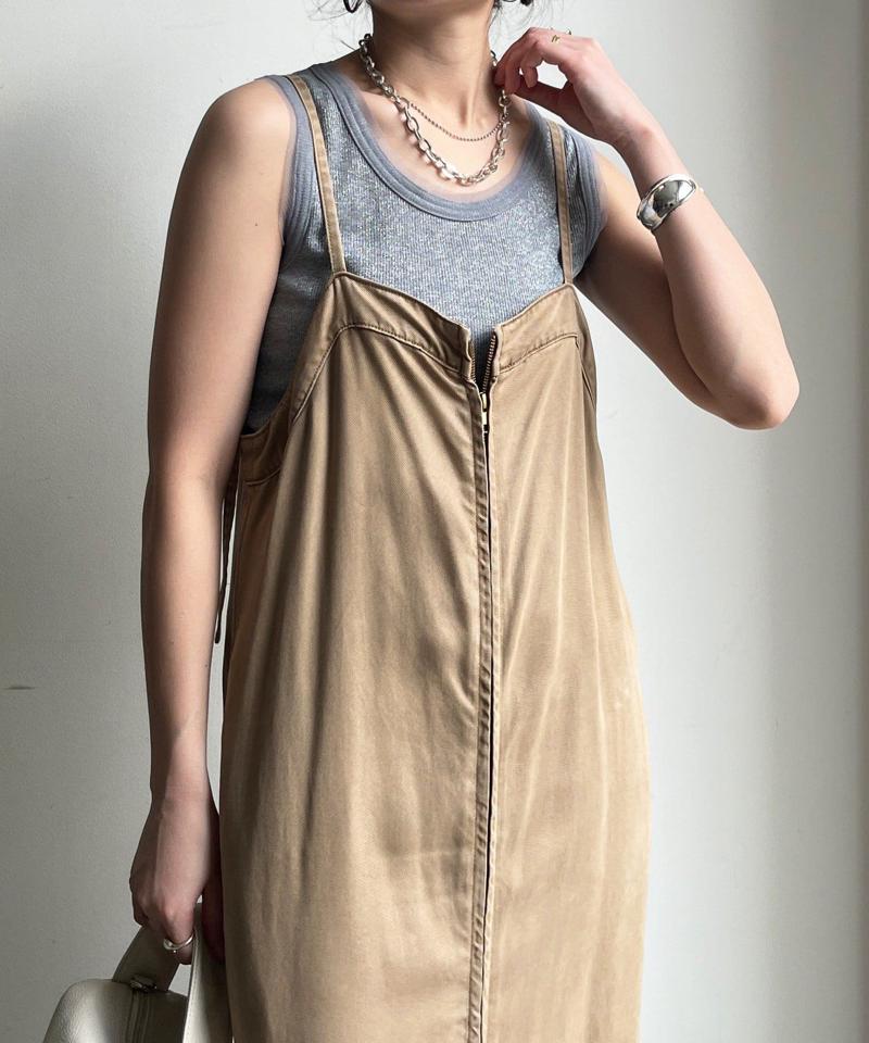 【サイズ展開あり/細見え】リヨセルデニムジャンスカ